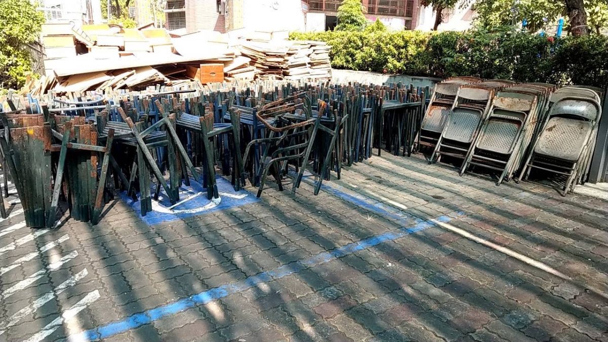 【高雄廢桌椅回收】 學校報廢資產清運回收